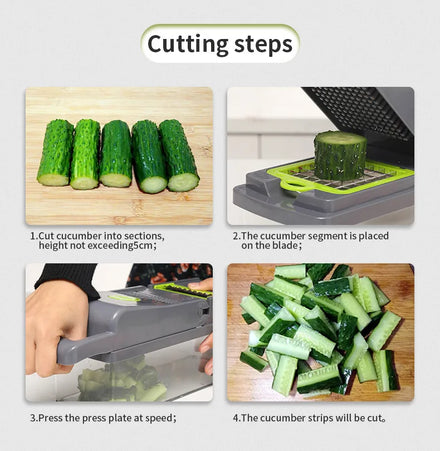 Multifunctional Vegetable Cutter & Chopper: Kitchen Gadget Marvel For Amazon FBA